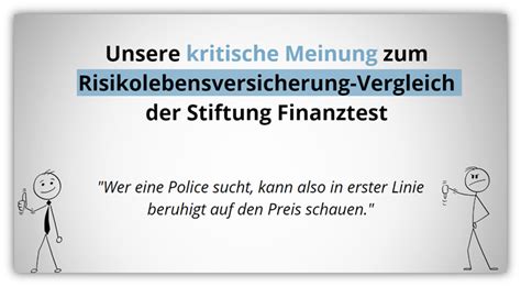 beste risikolebensversicherung finanztest.